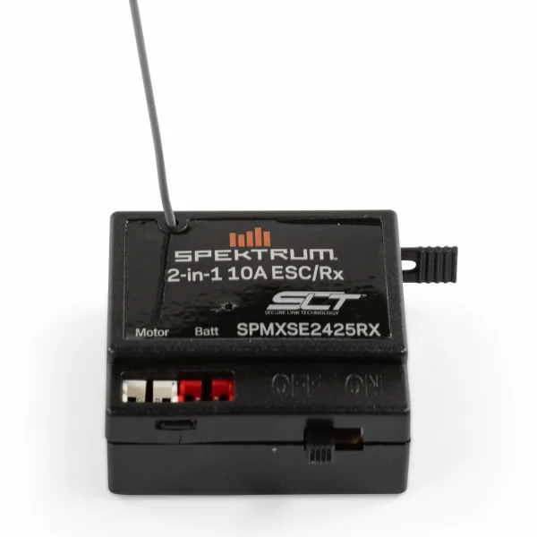 10 AMP Brushed 2-in-1 ESC / SLT Receiver Combo