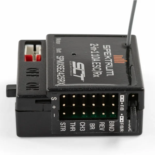 10 AMP Brushed 2-in-1 ESC / SLT Receiver Combo