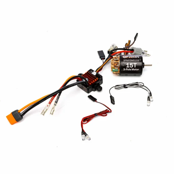 Spektrum Firma 70A Brushed Smart ESC Combo With 15T Brushed Motor &mdash; image 4 of 4