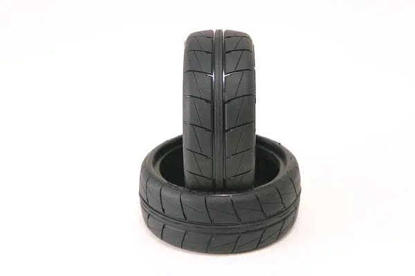Sweep Hankook Tread 32Deg 24mm Glued TC Tyres 12Spoke Carpet — image 5 of 7