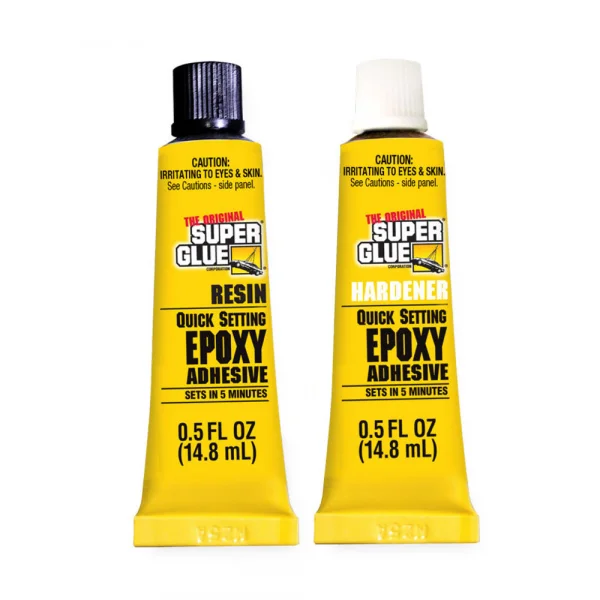 Super Glue 5 Minute Quick Setting Epoxy (1fl oz, 29.6ml)