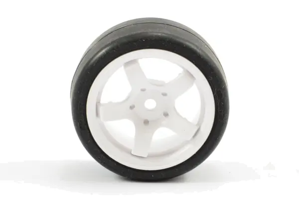 Sweep Mini Tyres Pre Glued on 12mm Hex Mini Wheels 33 Deg (Set of 4) — image 3 of 6