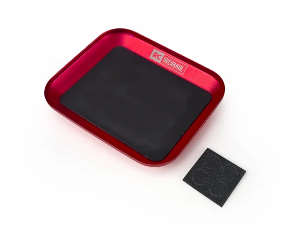 Magnetic Parts Tray - Red