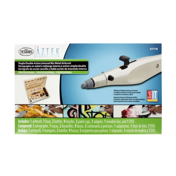 Aztek Ultimate Metal Airbrush Set