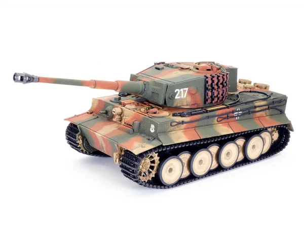 Taigen 1:24 Tiger 1 IR Battle Tank Middle Version - Camo