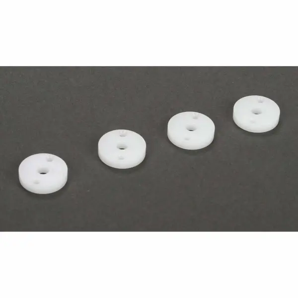 22/22T/SCT/SCT-E CNC Machined 12mm Shock Piston 12mm 1.6x2 Holes (4) &mdash; image 2 of 2