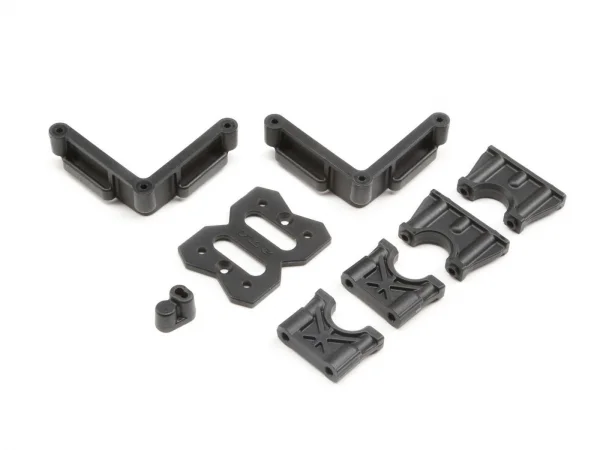Center Diff Mount - Battery Mount: 8XE