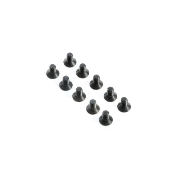 Flat Head Screws - M4x8mm (10)