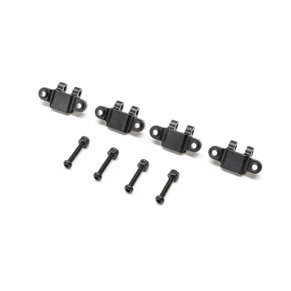 Aluminium Lower Shock Mount - Black: Mini LMT (4)