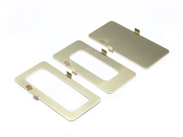 Brass Battery Weight Set - 18g - 25g - 36g