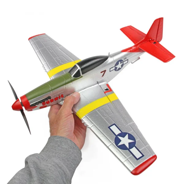 Top RC P51 Red Tail RTF 450 (Mode 1)