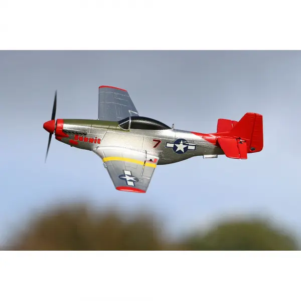 Top RC P51-D 450mm Red Tail - RTF — image 15 of 15