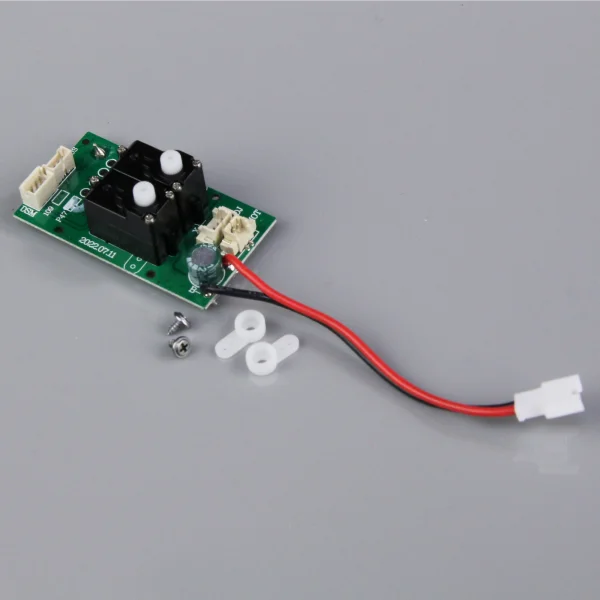 Top RC Receiver with Gyro and Surface Mounted Servos (Xcub)