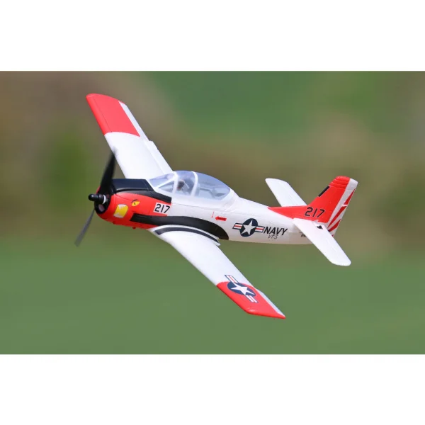 Top RC Mini T-28 450mm White/Red - RTF