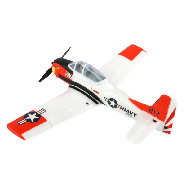 Top RC Mini T-28 450mm White/Red - RTF