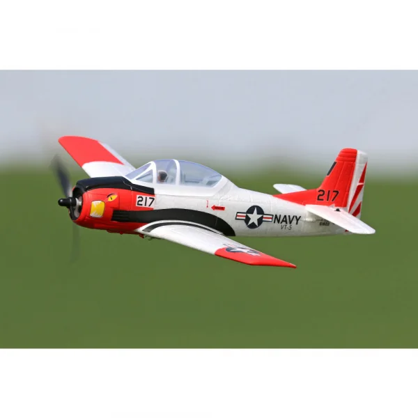 Top RC Mini T-28 450mm White/Red - RTF
