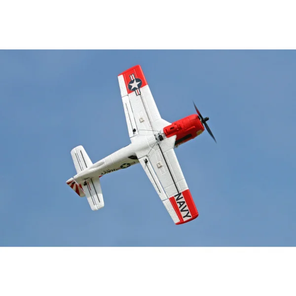 Top RC Mini T-28 450mm White/Red - RTF