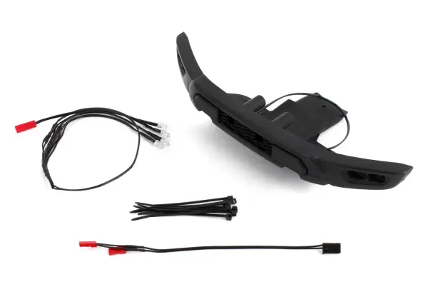 Traxxas LED light set, Ford Raptor R (contains front bumper with LED light bar and headlights harness) (fits 10111 series bodies) — image 3 of 3