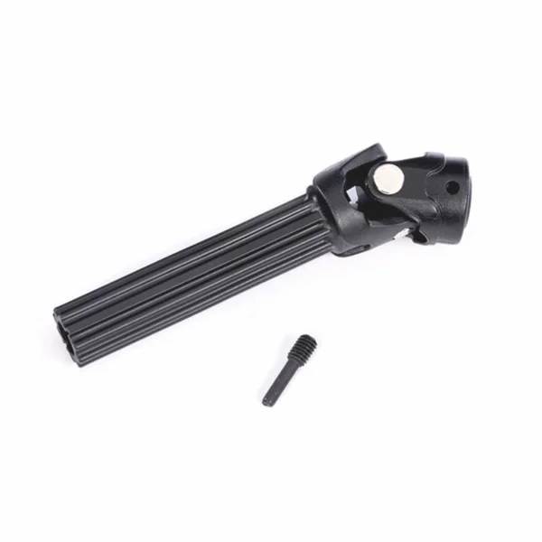 Traxxas Differential output yoke assembly, front or rear, MAXX Duty steel core (1) (assembled with external-splined half shaft) — image 1 of 2