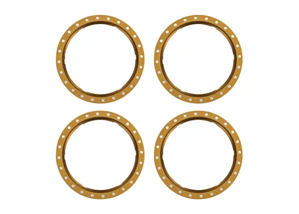Traxxas Beadlock rings, bronze (machined aluminium) (4) — image 2 of 2