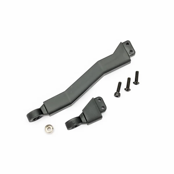 Traxxas Hitch, boat trailer/ 3x10mm BCS (black stainless) (2)/ 3x10mm CS (black stainless) (1)