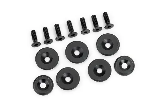 Traxxas Body washers (2)/ roof washers (5)/ 3x10mm CCS (7) (fits 10411 body) — image 2 of 2