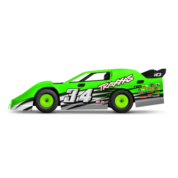Traxxas Wheel discs (green) (4)
