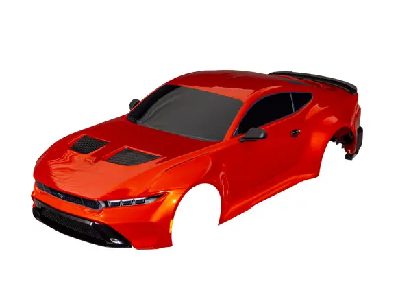 Traxxas Body, Ford Mustang, complete (copper) (painted, decals applied) (includes side mirrors, spoiler, grilles, vents, + clipless mounting) — image 2 of 2