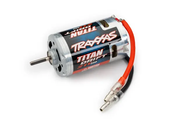 Traxxas Motor, Titan Drift 550, (21-turns/ 14 volts) (1) &mdash; image 2 of 2