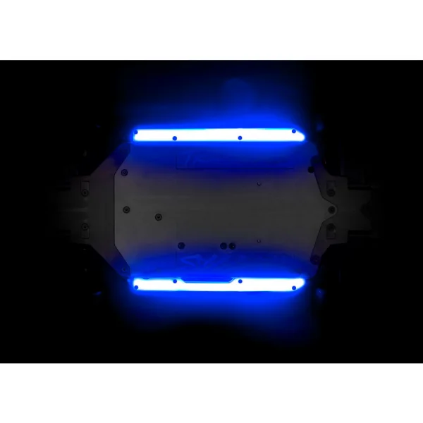 Traxxas LED light set, Blue, complete (underbody) (fits 4-Tec 2.0 or 4-Tec Drift)