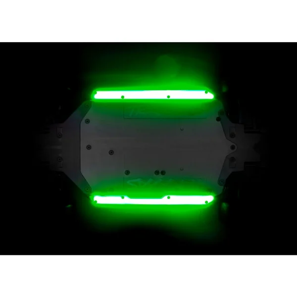 Traxxas LED light set, Green, complete (underbody) (fits 4-Tec 2.0 or 4-Tec Drift)