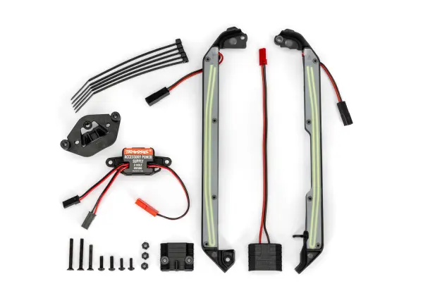 Traxxas LED light set, Green, complete (underbody) (fits 4-Tec 2.0 or 4-Tec Drift) &mdash; image 5 of 5