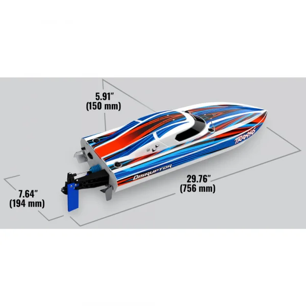 Traxxas Disruptor 4S Race Boat