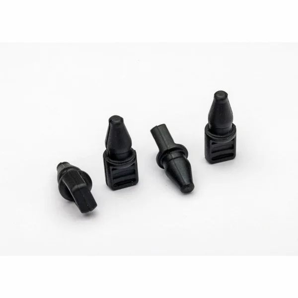 Traxxas Drain plug, transom (4) (fits Disruptor)
