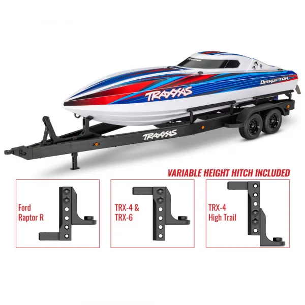 Traxxas Disruptor Boat Trailer - Navy10 (Assembled)