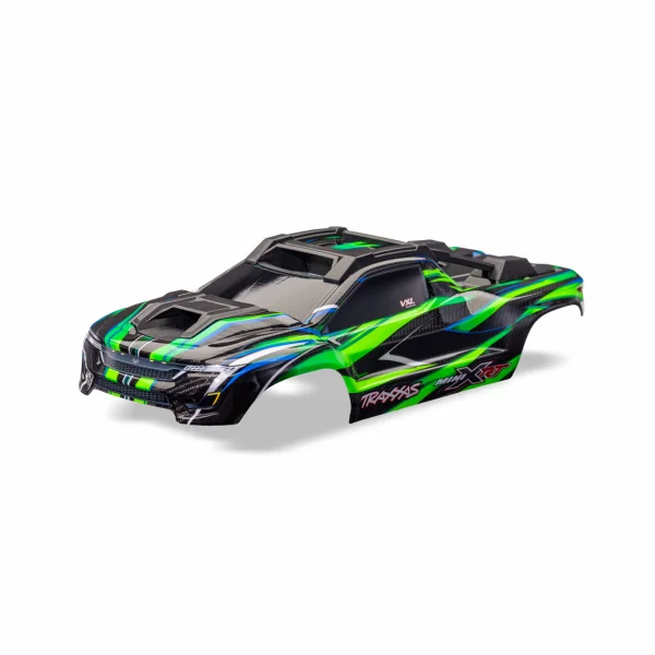 Traxxas Mini XRT Green Pre Painted Bodyshell