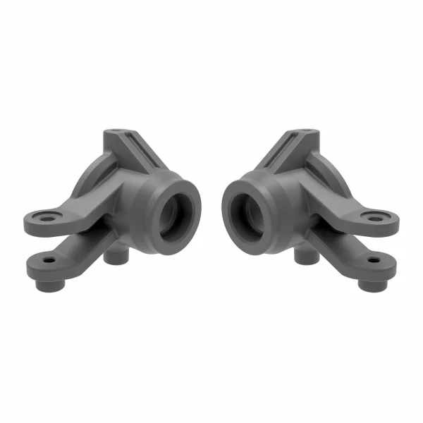 Traxxas Steering blocks, left + right (gray)