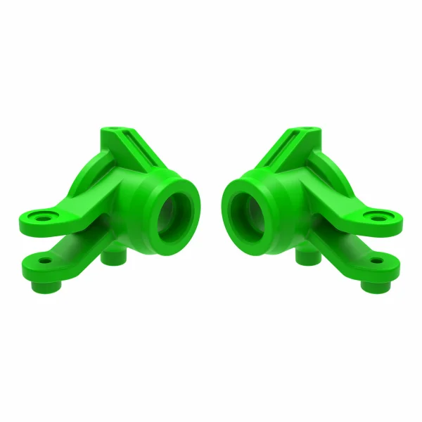 Traxxas Steering blocks, left + right (green)