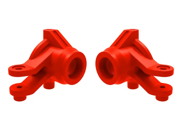 Traxxas Steering blocks, left + right (red) — image 2 of 2