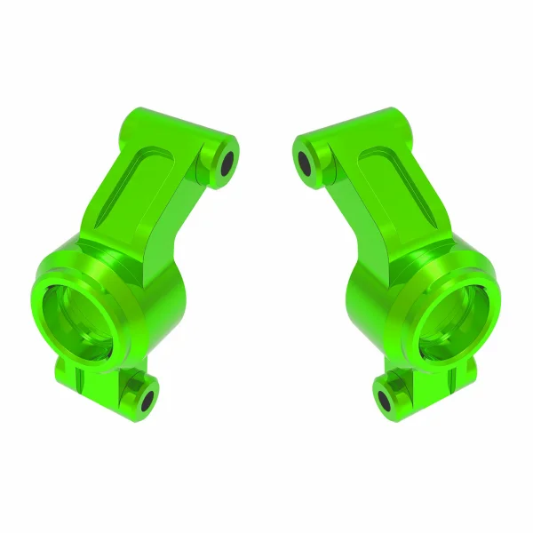 Traxxas Carriers, stub axle, 6061-T6 aluminium (green-anodised) (left + right)