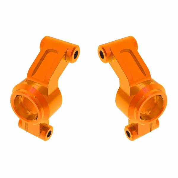 Traxxas Carriers, stub axle, 6061-T6 aluminium (orange-anodised) (left + right)