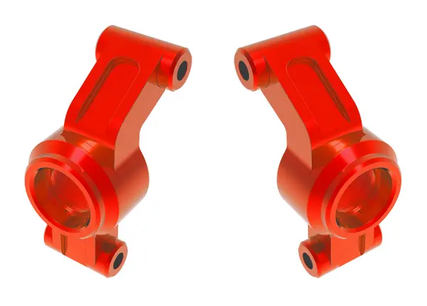 Traxxas Carriers, stub axle, 6061-T6 aluminium (red-anodised) (left + right) — image 2 of 2