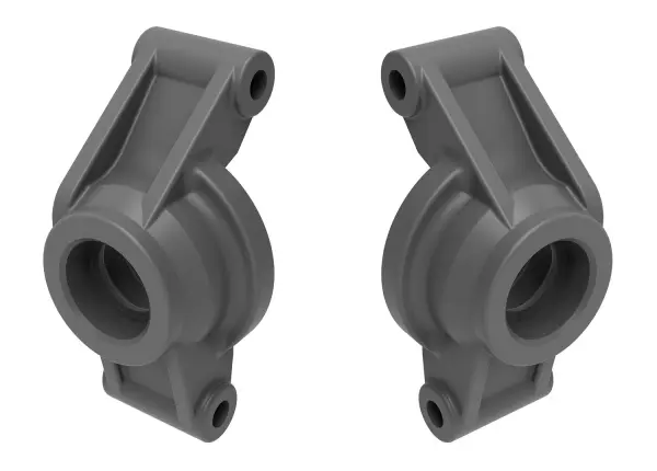 Traxxas Carriers, stub axle (gray) (rear) (left + right) — image 2 of 2