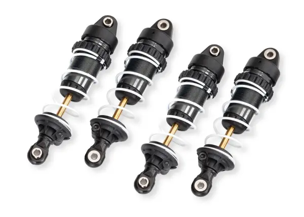 Traxxas Shocks, GTR long, hard-anodised, PTFE-coated bodies with TiN shafts (assembled with springs) (4) — image 2 of 2