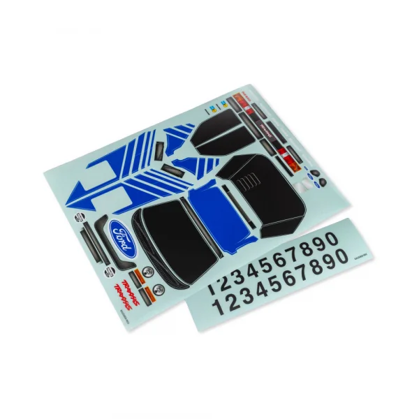 Traxxas Mini Rally VXL Ford RS200 Decal Sheet
