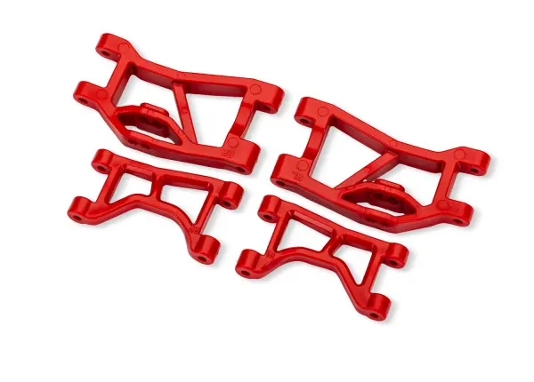 Traxxas Red Rear Upper + Lower Suspension Arms (L+R) &mdash; image 2 of 2