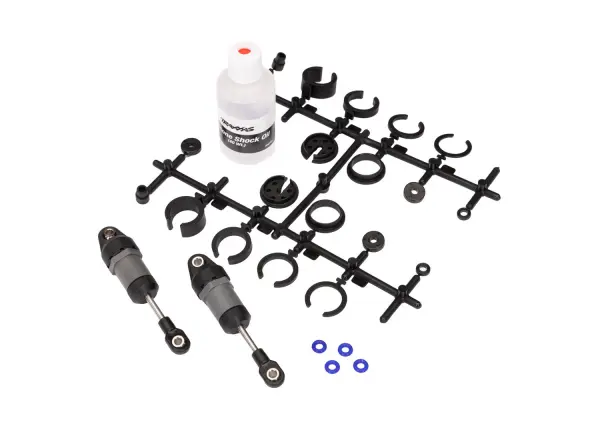 Traxxas Short Grey Ultra Shocks with Springs (2) — image 2 of 2