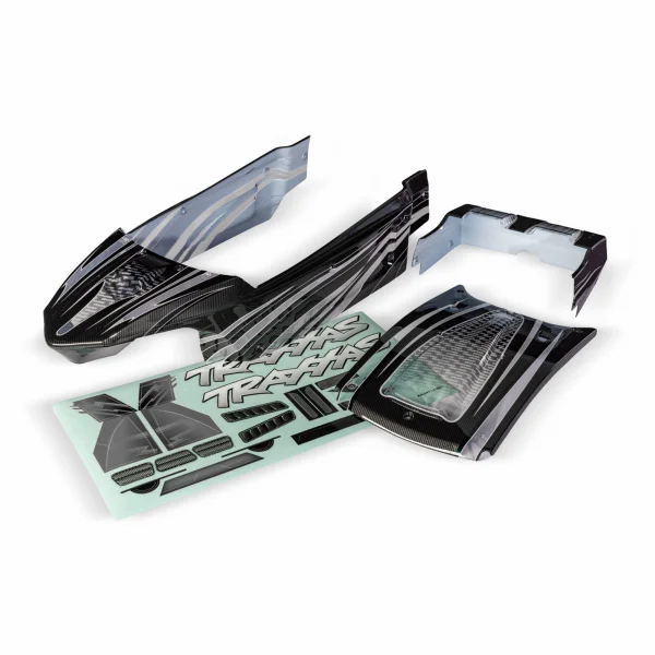 Traxxas Body, Funco Pro Scale Sand Car, ProGraphix (graphics are printed, requires paint + final colour application)/ decal sheet (requires 10912 body cage + 10914 interior for complete assembly)