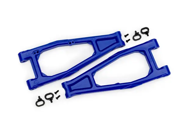 Traxxas Suspension arm, upper, blue (left or right, front) (2) — image 2 of 2