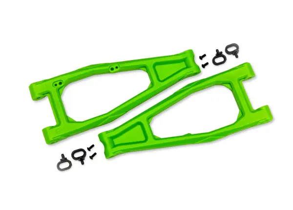 Traxxas Suspension arm, upper, green (left or right, front) (2) — image 2 of 2